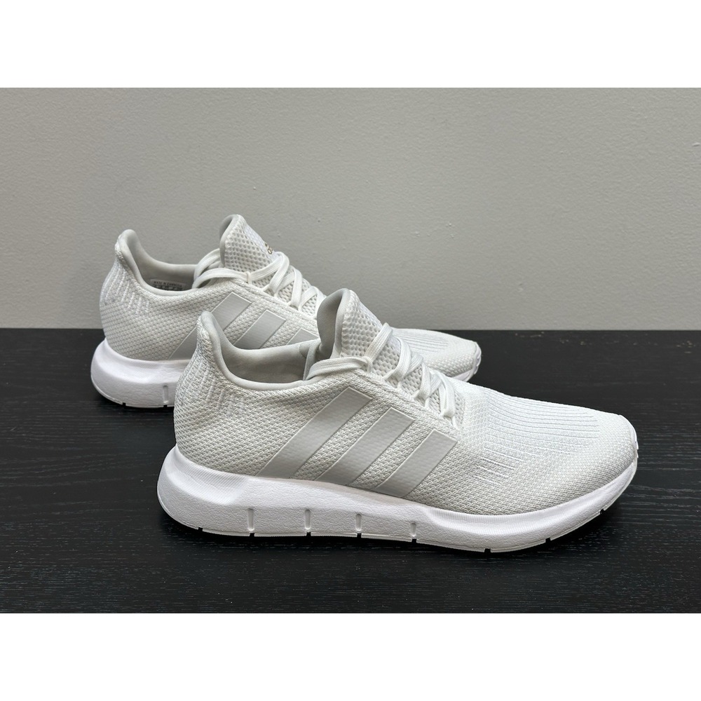 Adidas Swift Run 1.0 Cloud White Gold Metallic Shoes IE7480 Women's Sizes 8 - Picture 2 of 7